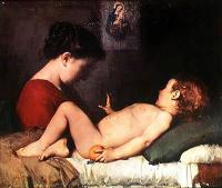 Jean-Jacques Henner - le reveil de l enfant